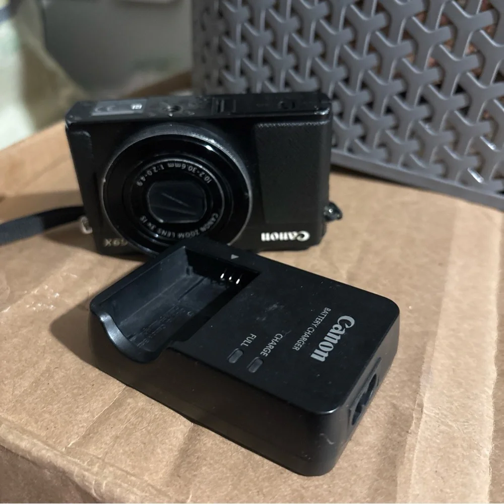 Canon Black Digital Camera